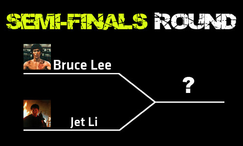 Bruce Lee versus Jet Li