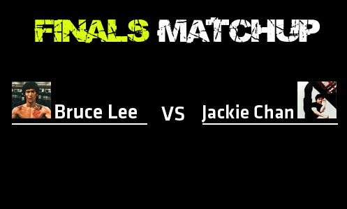 Battle Royal Finals : Bruce Lee versus Jackie Chan