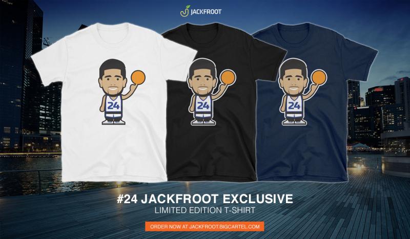 jackfroot basketball tshirt